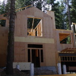 Custom Home Entry Framing